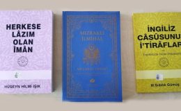 Fen lisesi öğrencilerine cemaat kitapları dağıtıldı