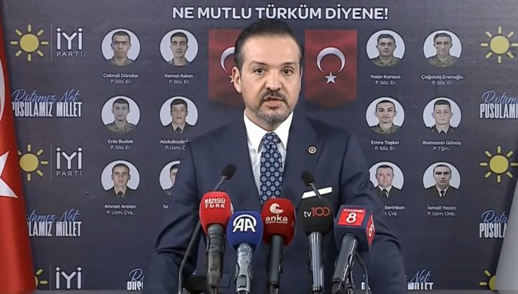 İYİ Partili Zorlu: Teröristlerle poz veren vekiller, Türk milletinin temsilcisi olamaz