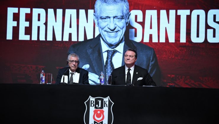 Beşiktaş’ın yeni hocası Fernando Santos: Benim takımım her zaman kazanmak zorunda