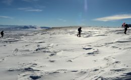 Erzurum eriyor: Kar kalınlığı üçte bir azaldı