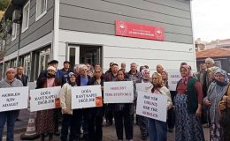 Akbelen’de köylüler mahkemenin kararına tepki gösterdi