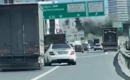 Trafikte terör estirdiler, kameralardan kaçamadılar