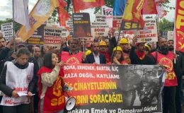 Soma’da hayatını kaybeden madenciler Ankara’da anıldı