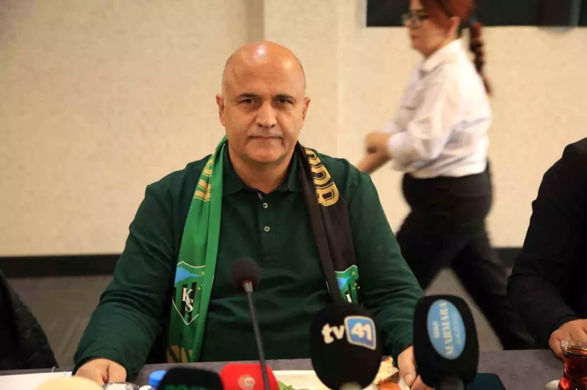 Kocaelispor Başkanı’ndan ‘Haşereler’ Açıklaması