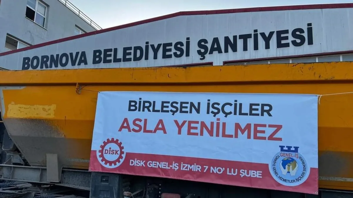 Bornova Belediyesi’nde TİS krizi: Greve 1 hafta kala iş bıraktılar