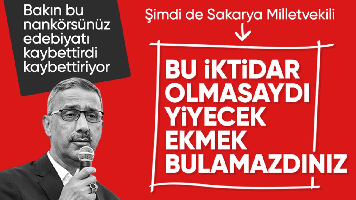 Lütfi Bayraktar: Bu iktidar olmasaydı yiyecek ekmek bulamazdınız