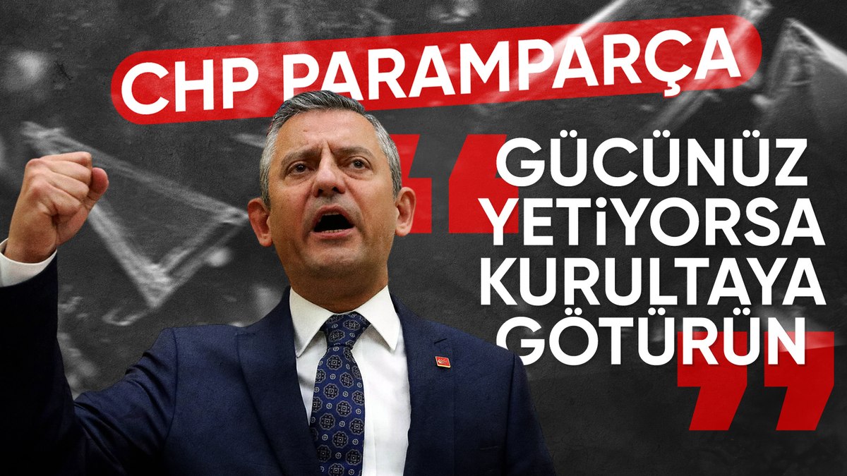 Özgür Özel’den muhaliflere rest: Gücünüz yetiyorsa kurultaya götürün