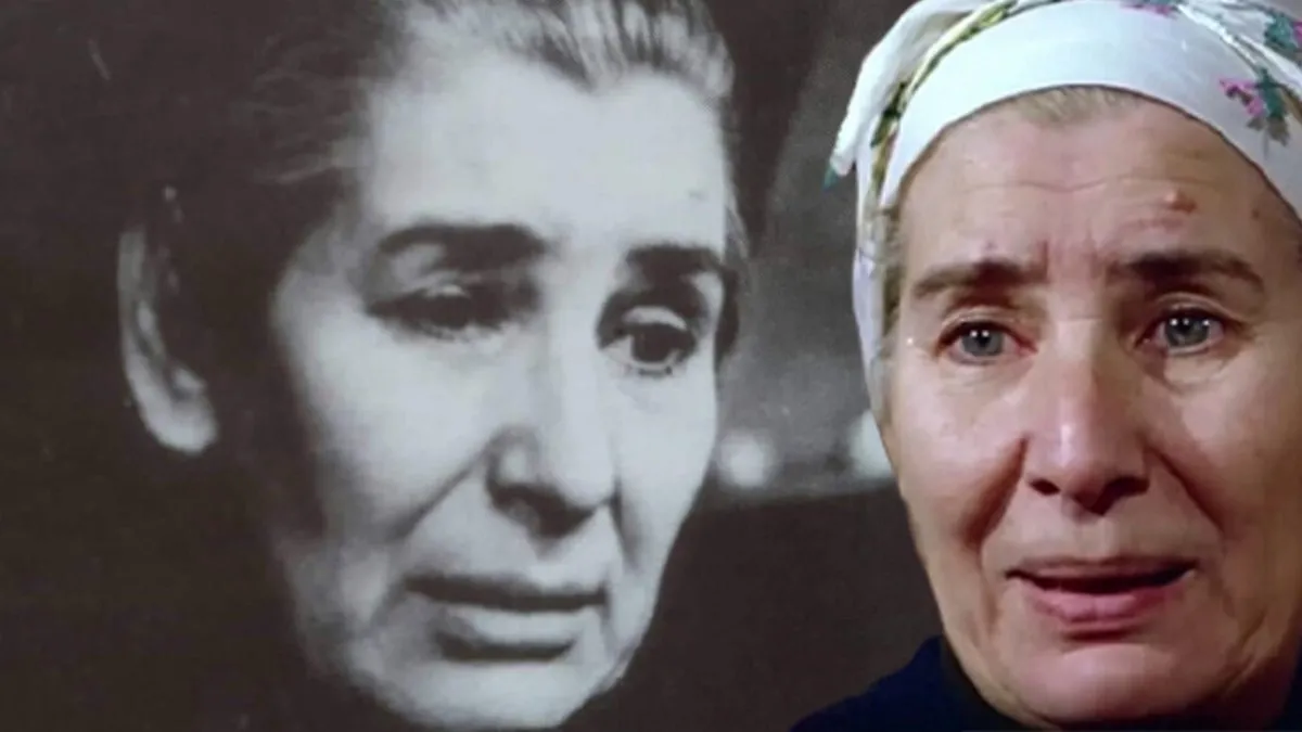 Yeşilçam’ın koca yürekli cefakar anasıydı! İki oğlu da ünlüymüş! Biri spiker diğeri oyuncu…