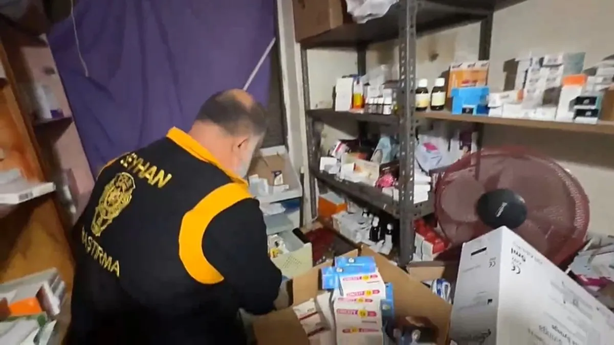 Adana’da polis ekiplerini şoke eden manzara: Tam bin 314 kutu ilaç bulundu!