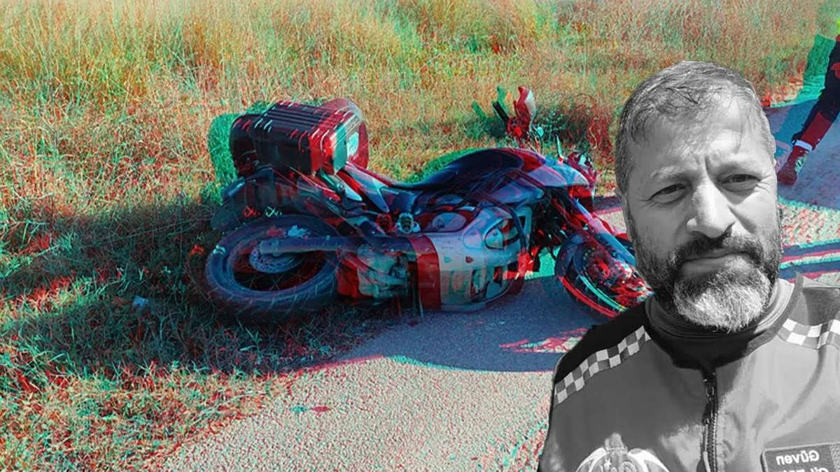 Motosiklet şerit değiştiren araçla çarpıştı: 1 çocuk babası adam hayatını kaybetti!